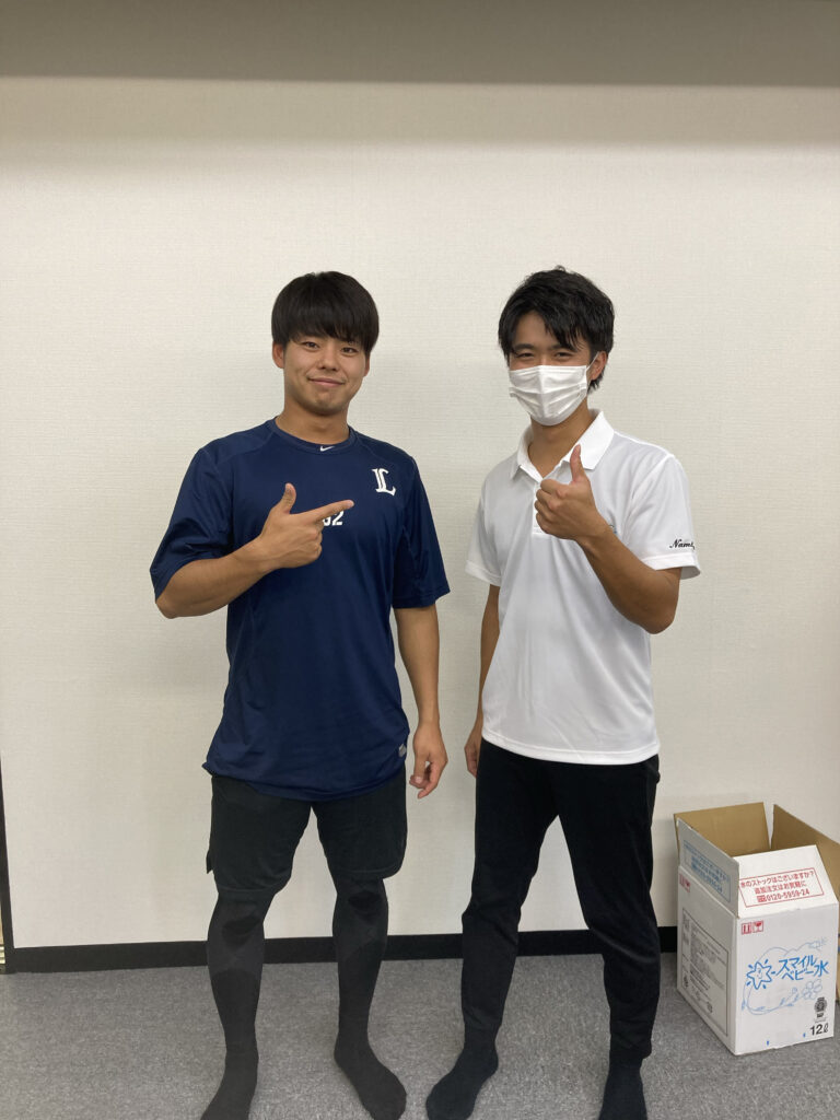 21歳　競技種目：硬式野球