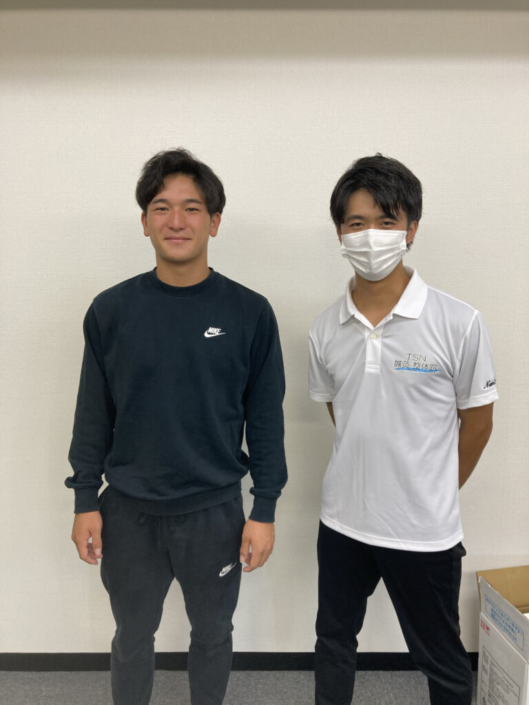 19歳　競技種目：硬式野球